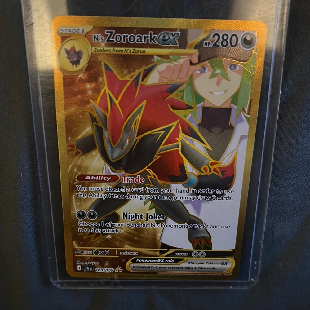 Zoroark EX Pokémon Card